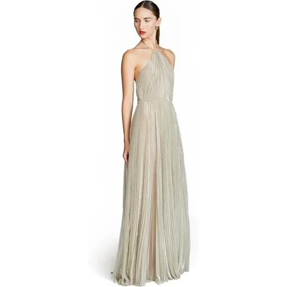 Womens Marisol Lurex Gown